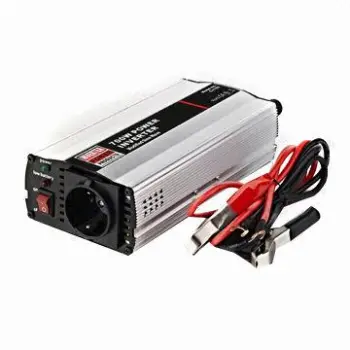 700W inverter with two Euro sockets, USB output