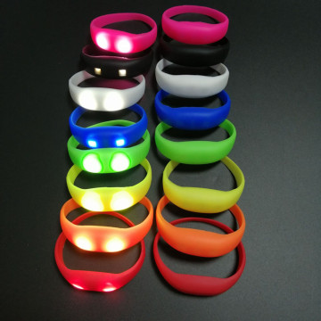 Customized Logo Multicolor Flashing LED Bracelet