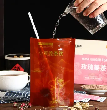 Warm Body Herbal Instant Ginger Tea for Sickness