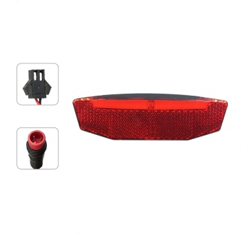 E-Bike Rear Light - 6V-60V Waterproof LED Tail Lamp for Electric Bicycles & Scooters
