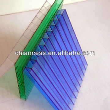 Daylighting material polycarbonate sunlight system pc hollow plastic sheet
