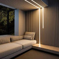 Painel de parede LED Painel de madeira acústica leve