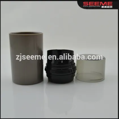 pp Airless bottle,Airless lotion bottle,30ML 50ml 80ml 100ml 120ml brown pp airless bottle