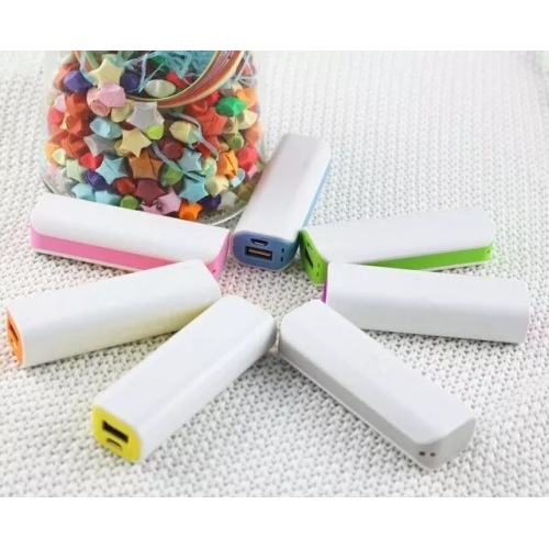 plastic mobile power banks 2600mah gift