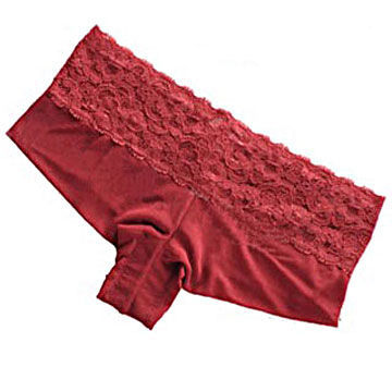 2012 New Sexy Women's Transparent Panties, Wholesale, Made of Cotton and Lace