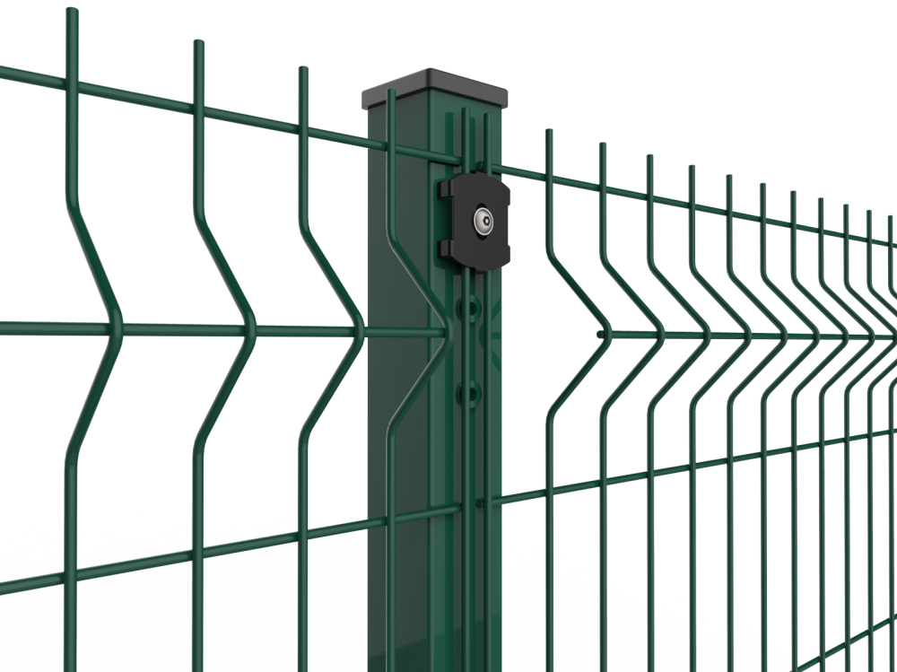 High Quality PVC Coating Triangle Bending Fence