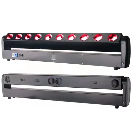 Portable Full Color Stage Lighting Equipment: RGB 4in1 10x40W LED Beam Moving Bar