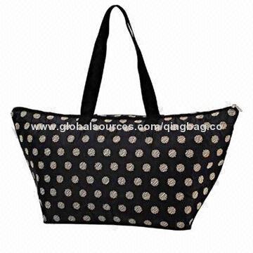 Promotional Fabric Shopping Bag, Made of Polyester, Durable and Fashion Design