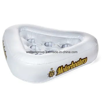 Motorboaters - Pool Pong Floating Beer Pong Set Inflatable