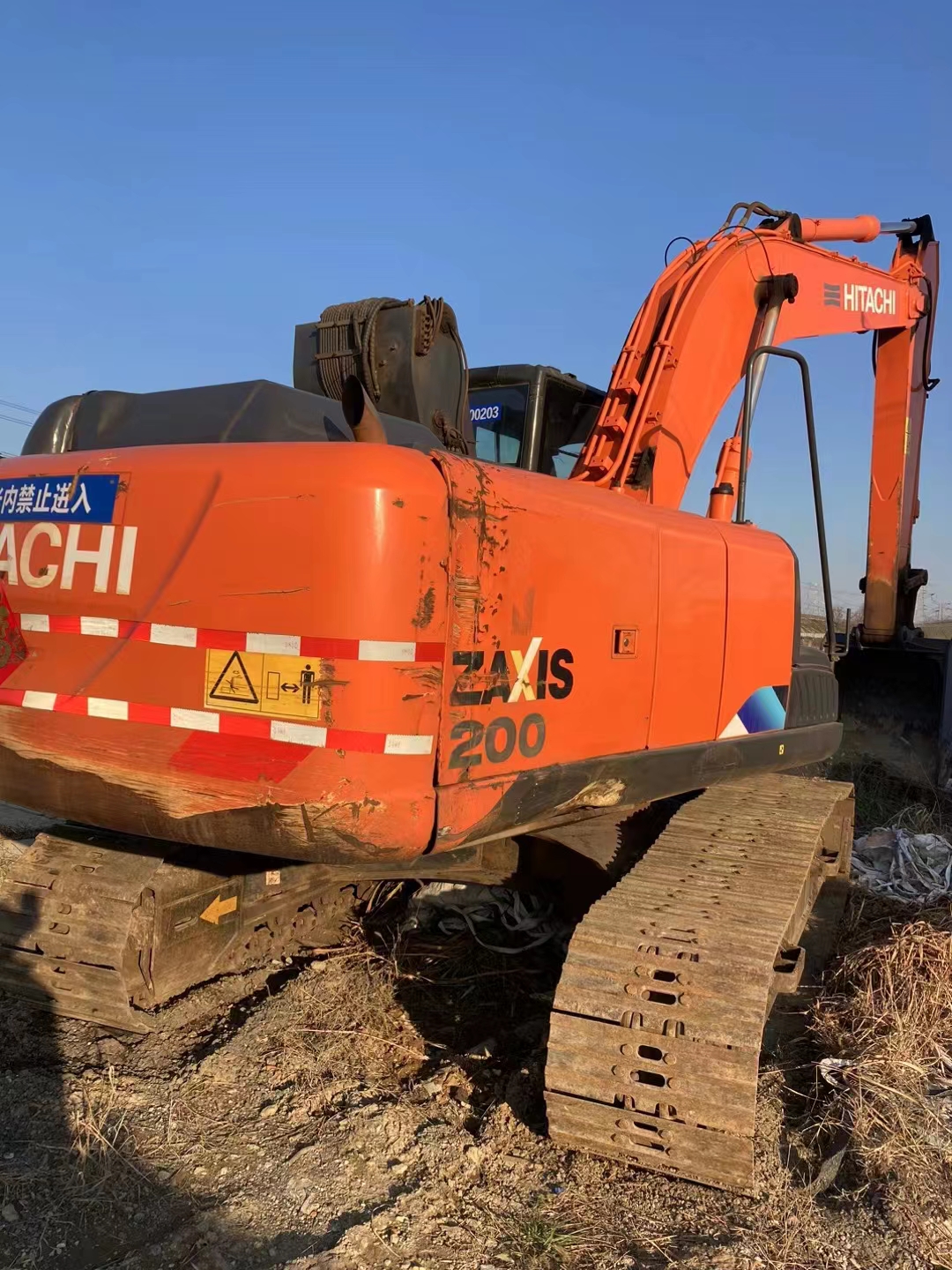 Used Hitachi ZX200-5A Crawler Excavator
