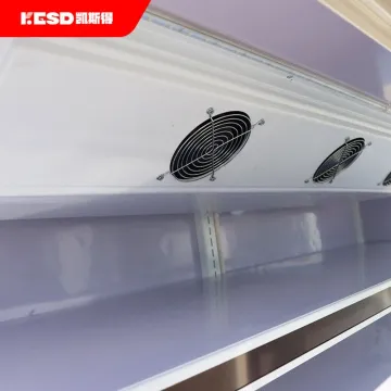 Supermarket Fruit and Vegetable Salad Fresh Display Cabinet Air Curtain Showcase Cabinet for Sales