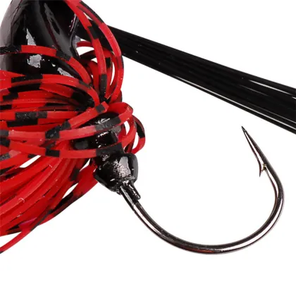 YOUME New High Quality Fishhooks Lead Jig Head Hook Soft Lure Jigging Hooks