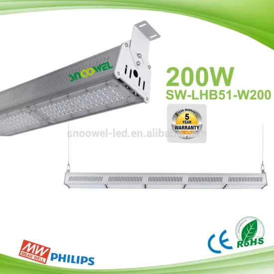 High Lumen New Style Long Life 200W Linear LED High Bay Light