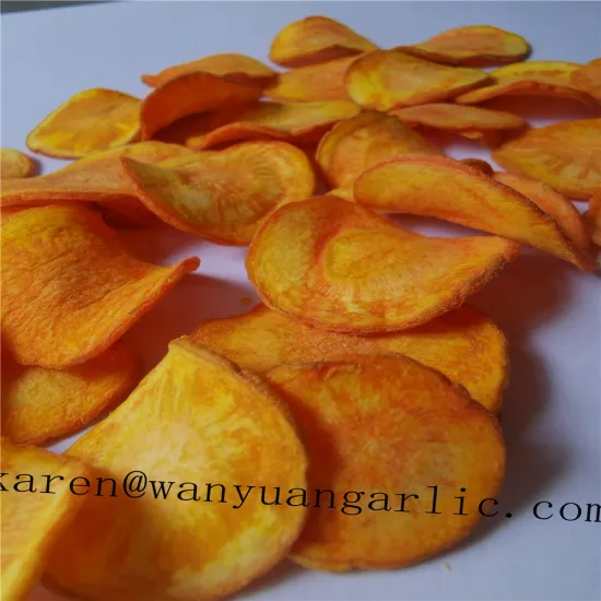 No foreign material pure vf carrot chip