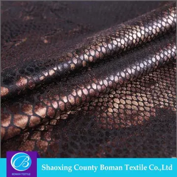 Dress fabric supplier Best selling Fancy Spandex gilded fabric
