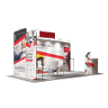 Προσαρμοσμένη εκτύπωση Modular Exhibition Booth Trade Show Equipment
