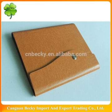 2014 High quality leather bound diary