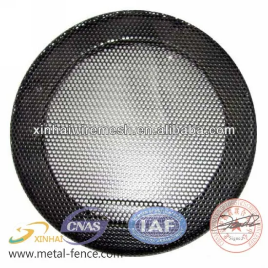 Metal Mesh for Speaker Perforated