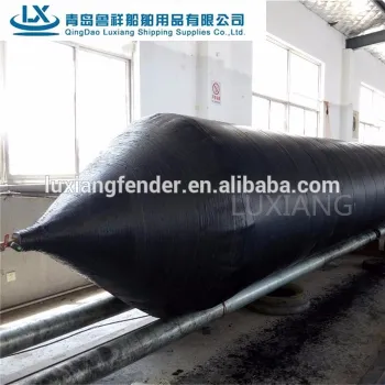 luxiang brand D1.0M*15M rubber inflatable marine airbag for ship launching