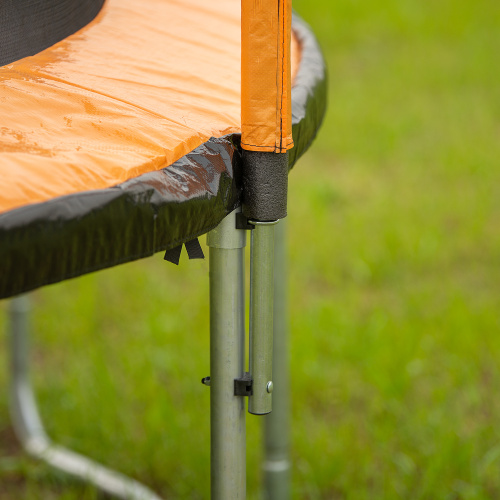 Outdoor 10ft Trampoline with Basketball Hoop and Ladder