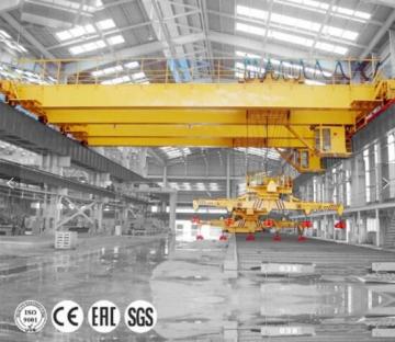 20T Overhead Bridge Crane with Magnetic Spreader