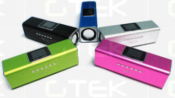 Fm Radio Bluetooth Wireless Stereo Speaker Portable For Cell Phone / Pc