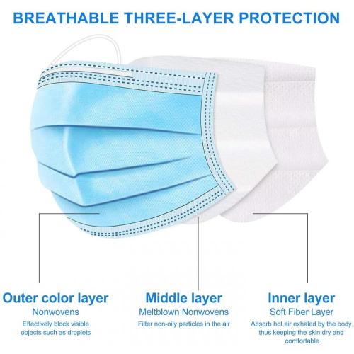 Disposable Medical Kids Face Protective Masks