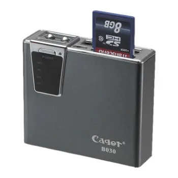 Portable Power Bank with 5,000mAh Capacity, 5V DC/1A Input, Sized 20 x 70 x 60mm