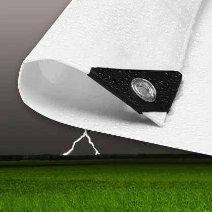 All Kinds Tarpaulins White Poly Tarp