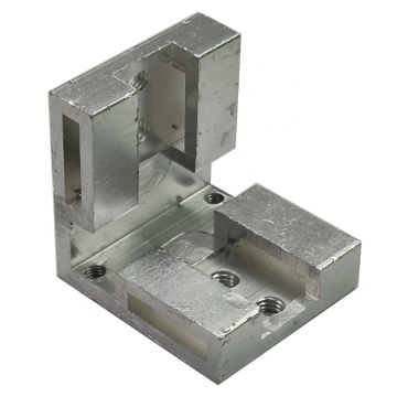 Customized 90 Degrees Aluminium Profile Screw Window Corner Joint Connector
