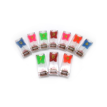 Decoration novelty number birthday candle