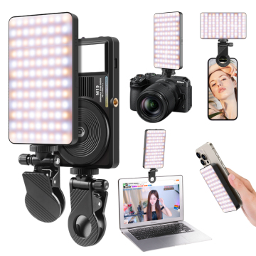 Outlet โรงงาน: ชุดโทรศัพท์ Selfie Light Vlog ที่ขายดีที่สุด - เหมาะสำหรับการประชุมทางโทรศัพท์และการปรับปรุงแสงพร้อมไฟคลิป LED