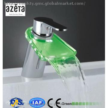 Newly Single Lever Waterfall Basin LED Faucet
