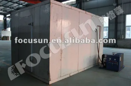 Building cold storage room for meat