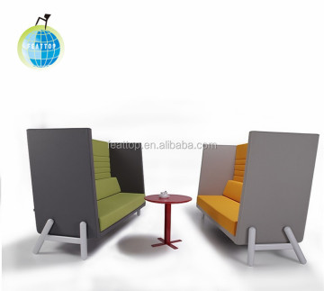 Elegantes modernes Empfangsbüro -Sofa Modulares Wartezimmer