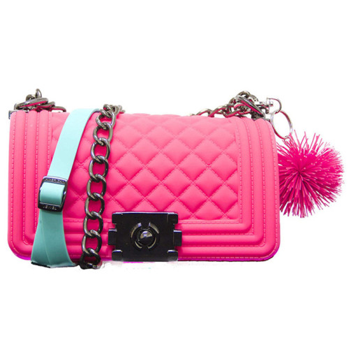 Siliconen schoudertas Jelly Clutch Handtas