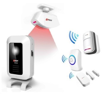 Four-in-One Set Wireless Doorbell & Intelligent Split Style Welcome Door bell(KR-M7)