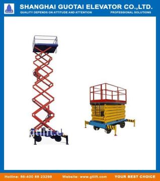 Scissor aerial work platform