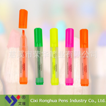 Cheap and high quality 4 color digital highlighter marker pen