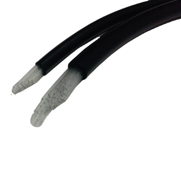 12*0.75mm Multicore Optical Fiber Cable 100m/roll Black PVC for LED Pool Light
