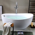 Jacuzzi Air Bath acrylique bord mince blanc petite baignoire ovale