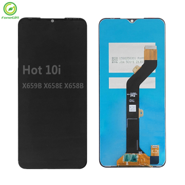 6.52 인치 LCD 디스플레이 인피니 핫 10i x659b x658b x658e 용 터치 스크린 디지털 디스플레이
