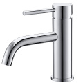Copper Single Hole Bathroom Faucets Brushed Nickel