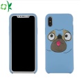 Venda quente dos desenhos animados moda silicone phone case atacado