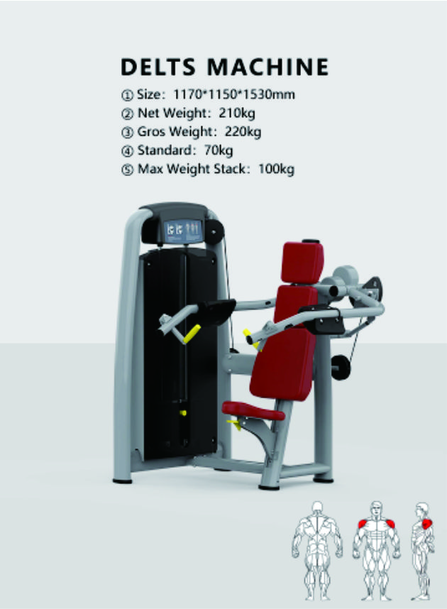 Gym Shoulder Raise Machine