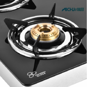 Astra SS 4 Burner Glass Cooktop