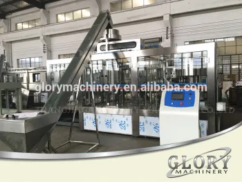 2016 new design metering valve control water filling machine for 10L-16L