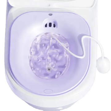 2024 Lizhen Folding Toilet Seat for Pregnant Women - Special Wash Basin and Bathtub for Comfortable Soaking