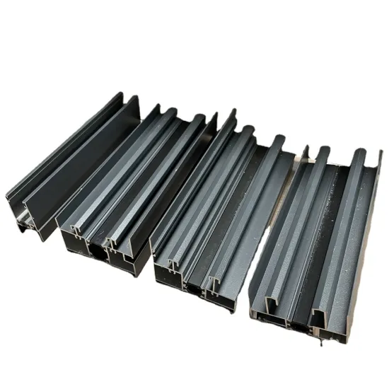 Customized 6000 Series Aluminum Extruded Profiles in Various Shapes