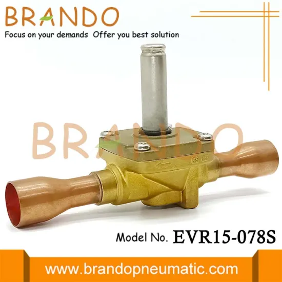 7/8'' EVR 15 Solder Refrigeration Solenoid Valve 032F1225